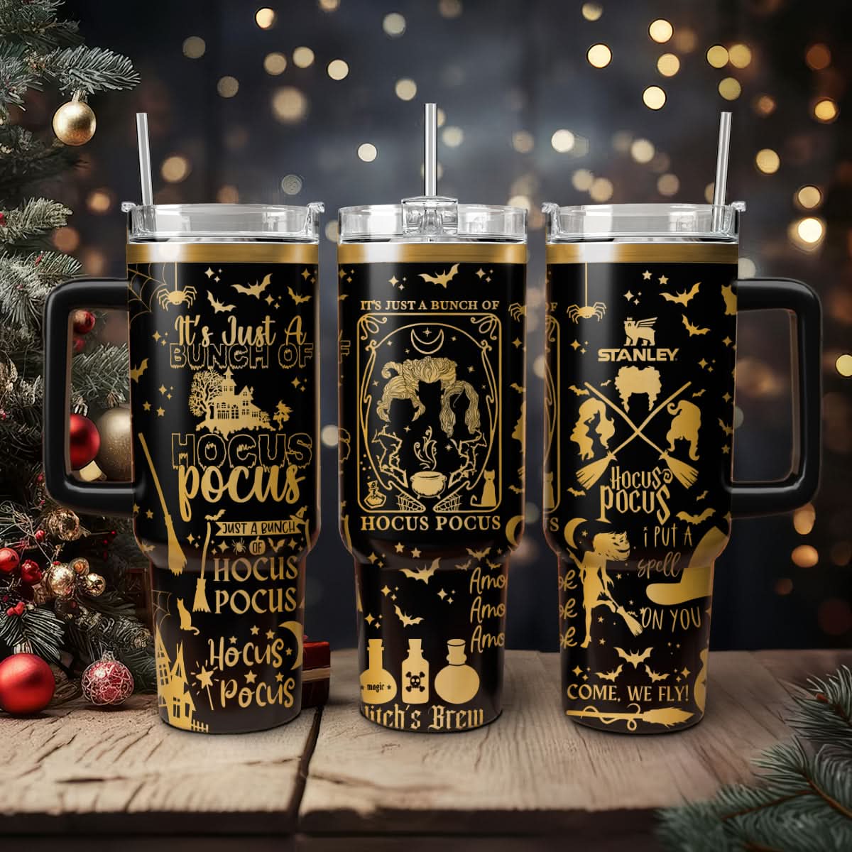 Hocus Pocus Movies Custom Stanley Cup 40 oz 30 oz Tumbler With HandleTVC2301473