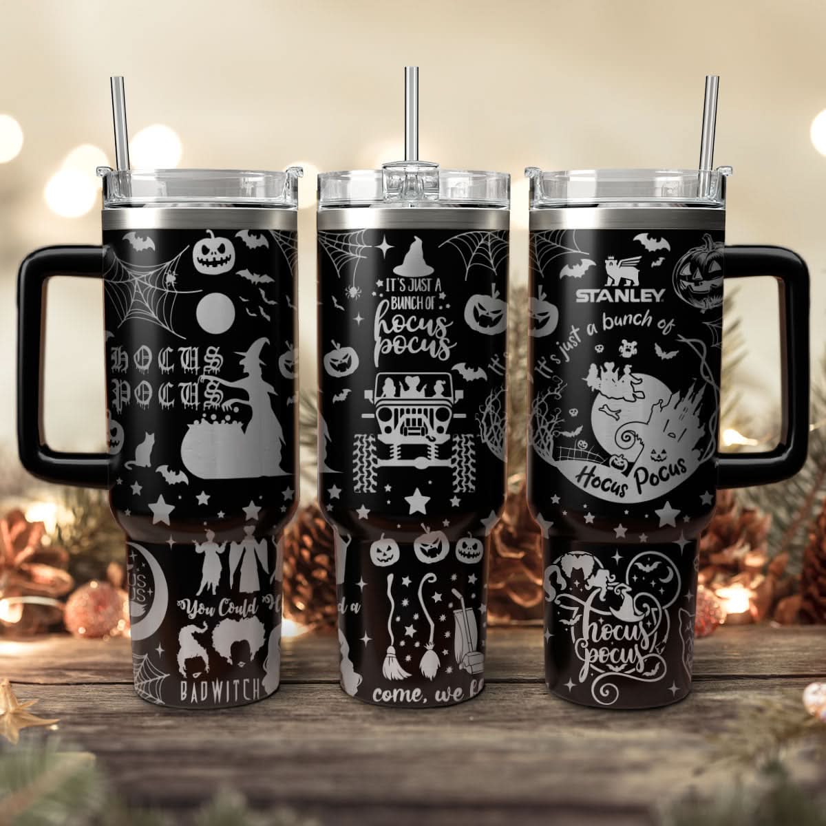 Hocus Pocus Movies Custom Stanley Cup 40 oz 30 oz Tumbler With HandleTVC2301473
