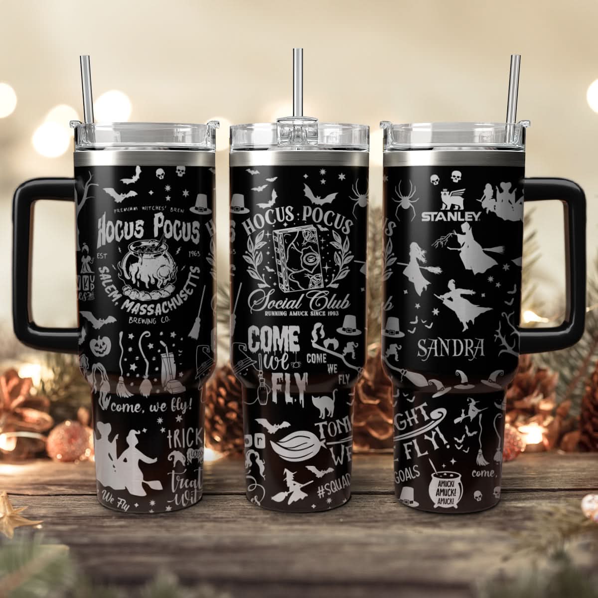 Hocus Pocus Movies Custom Stanley Cup 40 oz 30 oz Tumbler With HandleTVC2301473