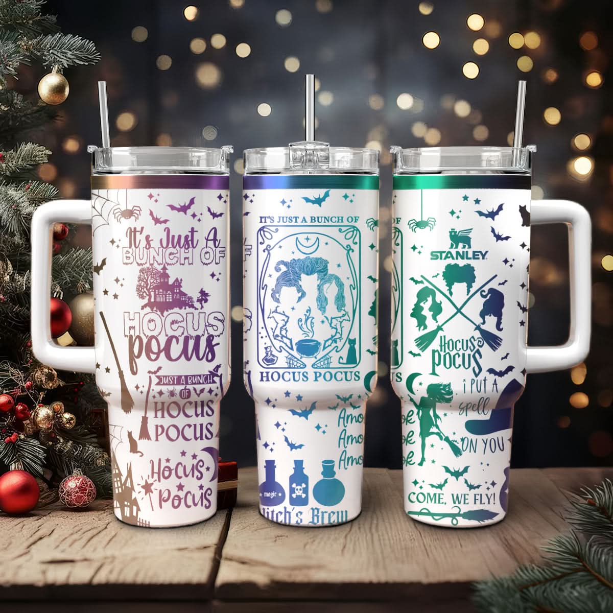 Hocus Pocus Movies Custom Stanley Cup 40 oz 30 oz Tumbler With HandleTVC2301473