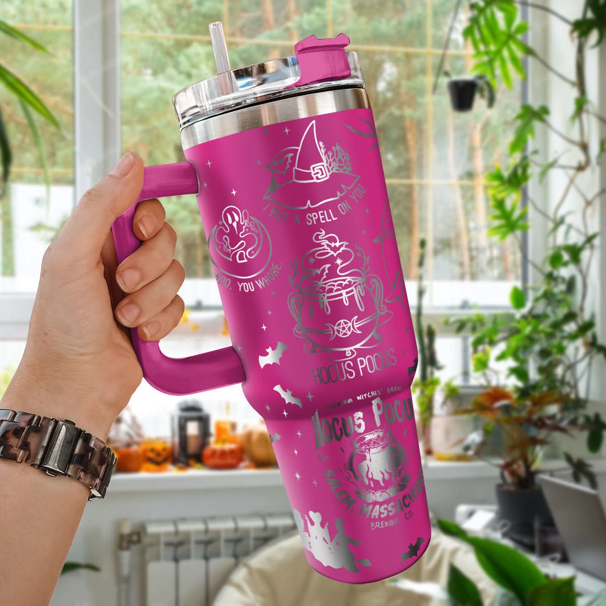 Hocus Pocus Movies Custom Stanley Cup 40 oz 30 oz Tumbler With HandleTVC2301473