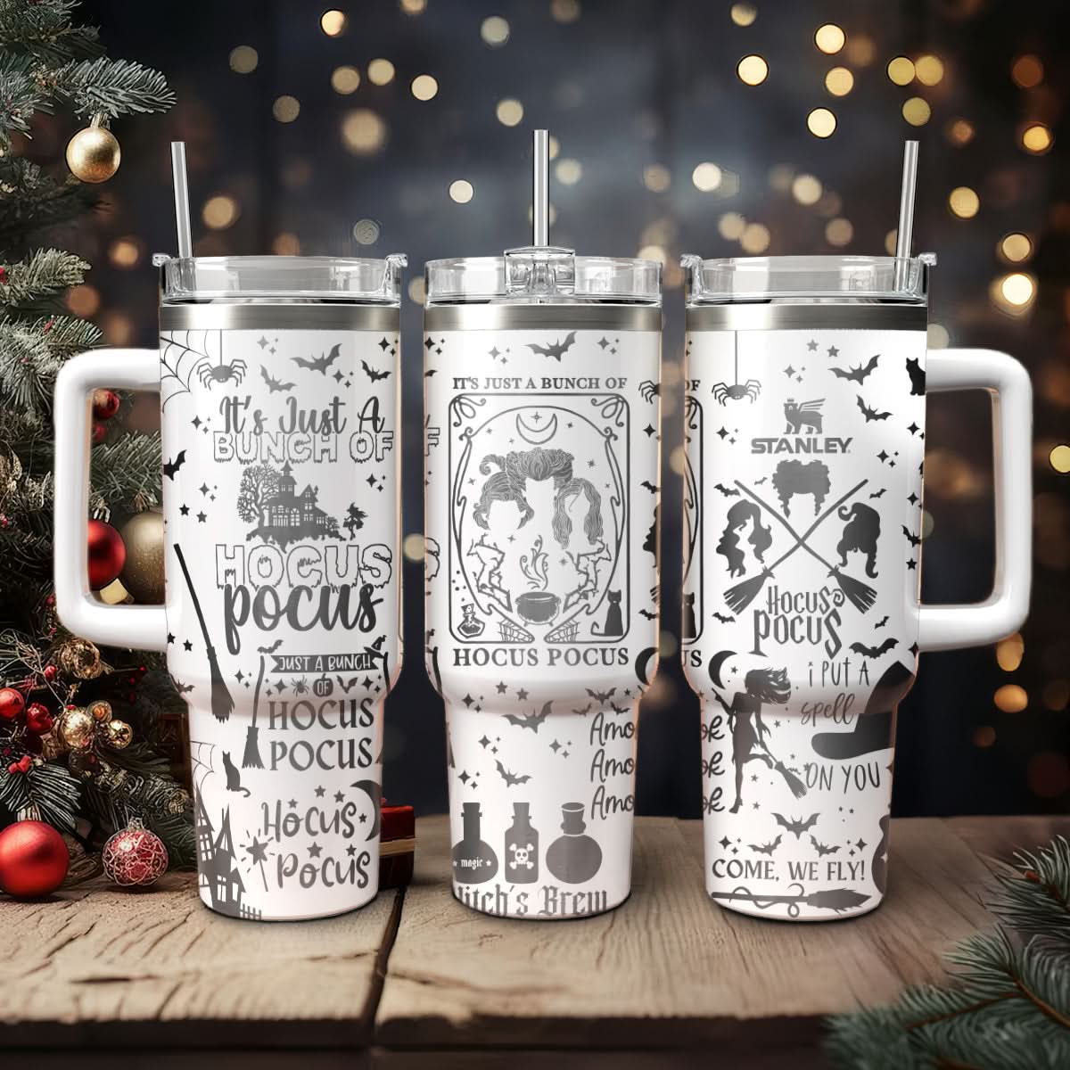 Hocus Pocus Movies Custom Stanley Cup 40 oz 30 oz Tumbler With HandleTVC2301473