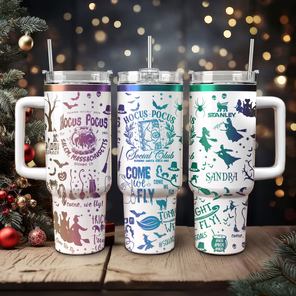 Hocus Pocus Movies Custom Stanley Cup 40 oz 30 oz Tumbler With HandleTVC2301473