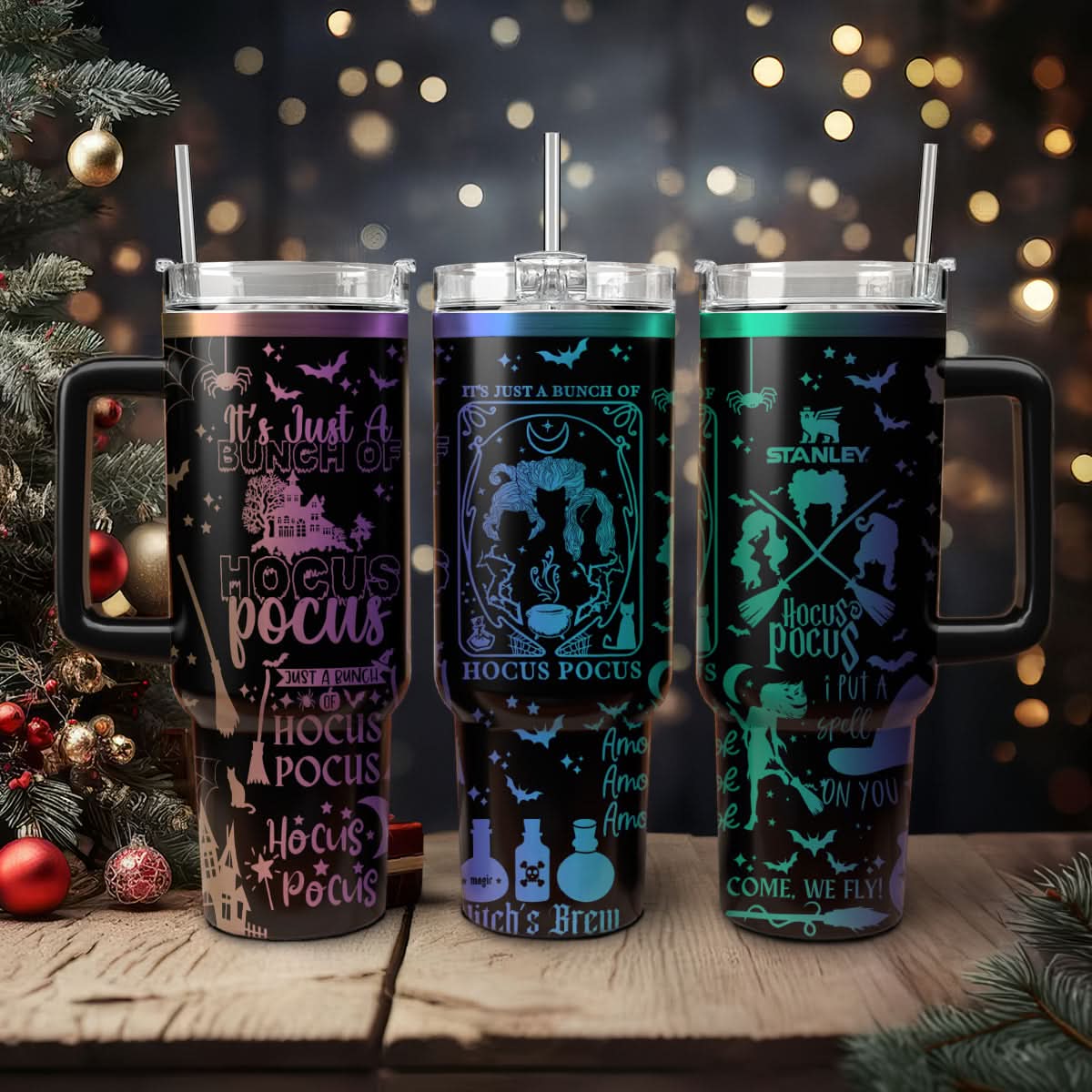 Hocus Pocus Movies Custom Stanley Cup 40 oz 30 oz Tumbler With HandleTVC2301473