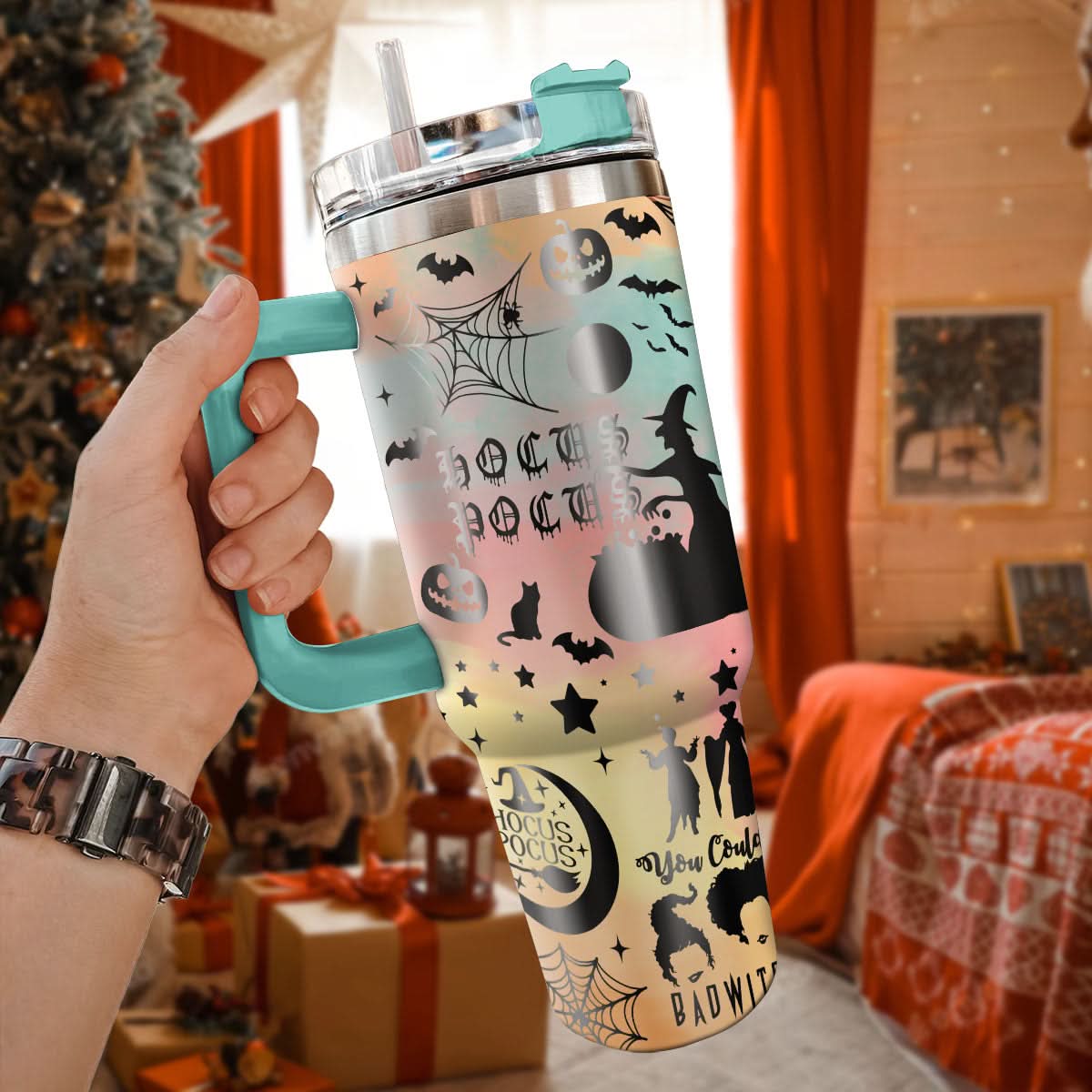 Hocus Pocus Movies Custom Stanley Cup 40 oz 30 oz Tumbler With HandleTVC2301473