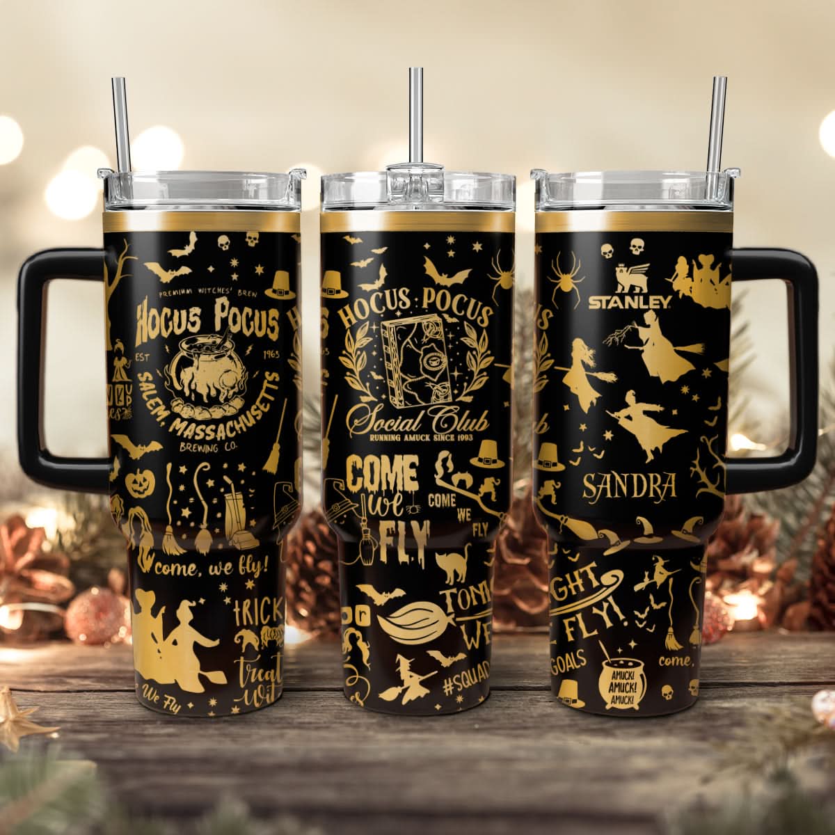 Hocus Pocus Movies Custom Stanley Cup 40 oz 30 oz Tumbler With HandleTVC2301473