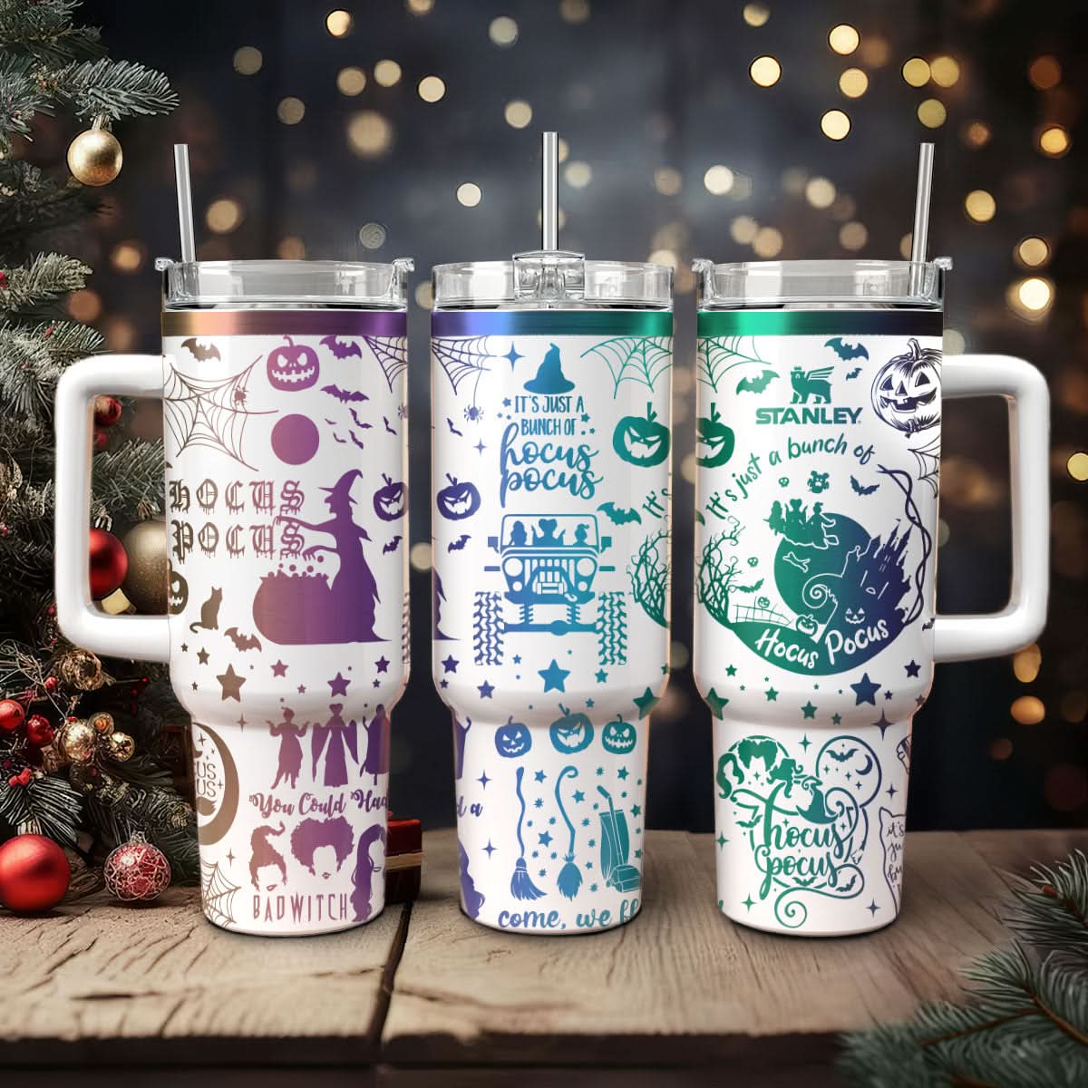 Hocus Pocus Movies Custom Stanley Cup 40 oz 30 oz Tumbler With HandleTVC2301473