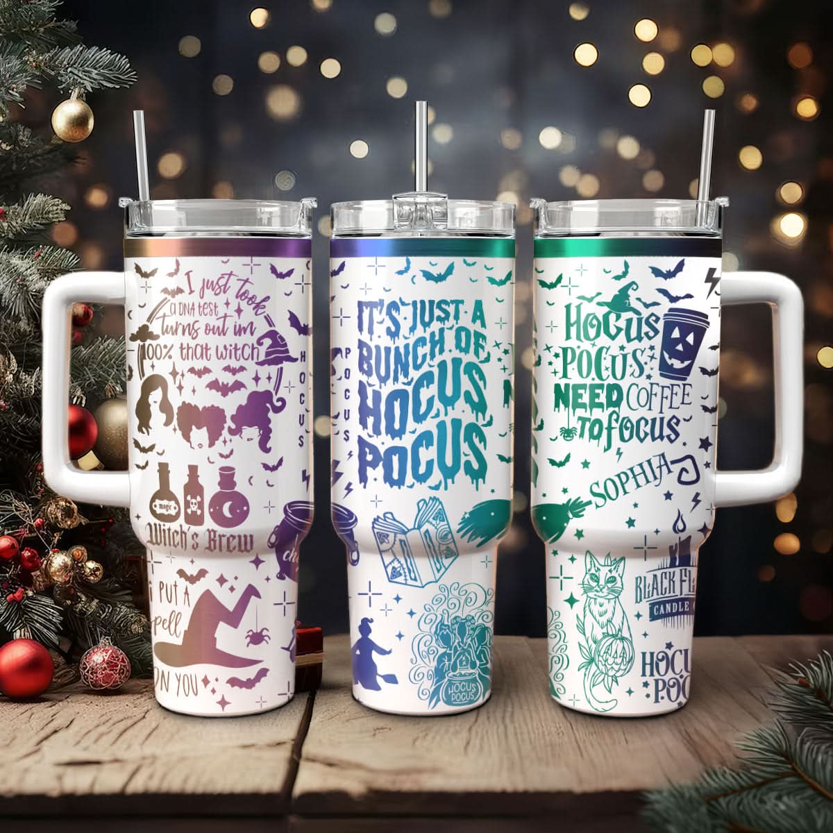 Hocus Pocus Movies Custom Stanley Cup 40 oz 30 oz Tumbler With HandleTVC2301474