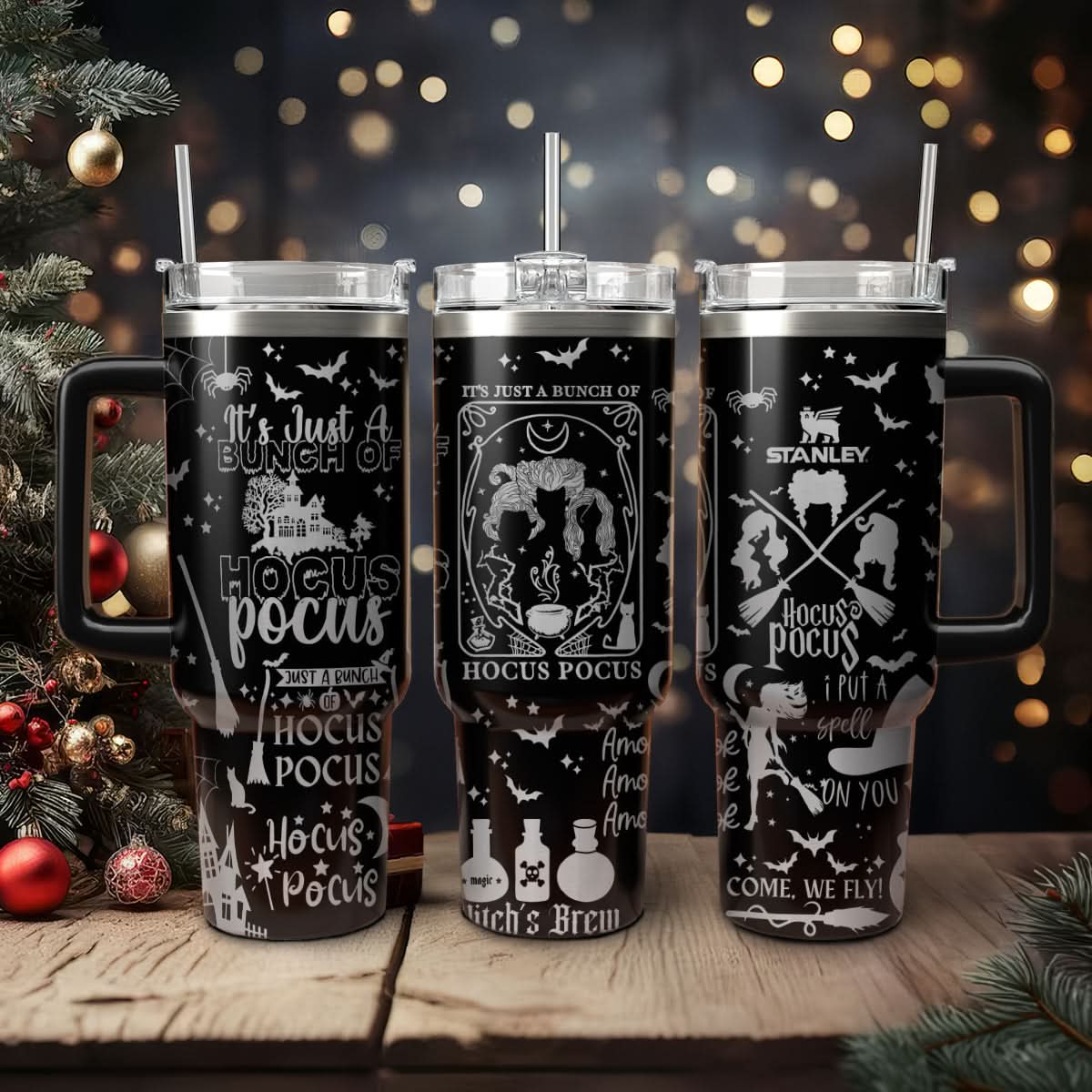 Hocus Pocus Movies Custom Stanley Cup 40 oz 30 oz Tumbler With HandleTVC2301474