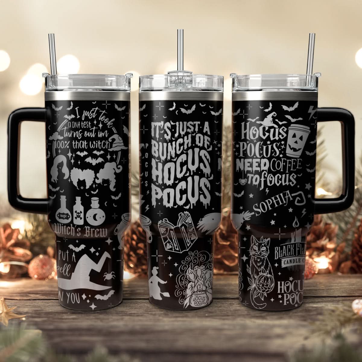 Hocus Pocus Movies Custom Stanley Cup 40 oz 30 oz Tumbler With HandleTVC2301474