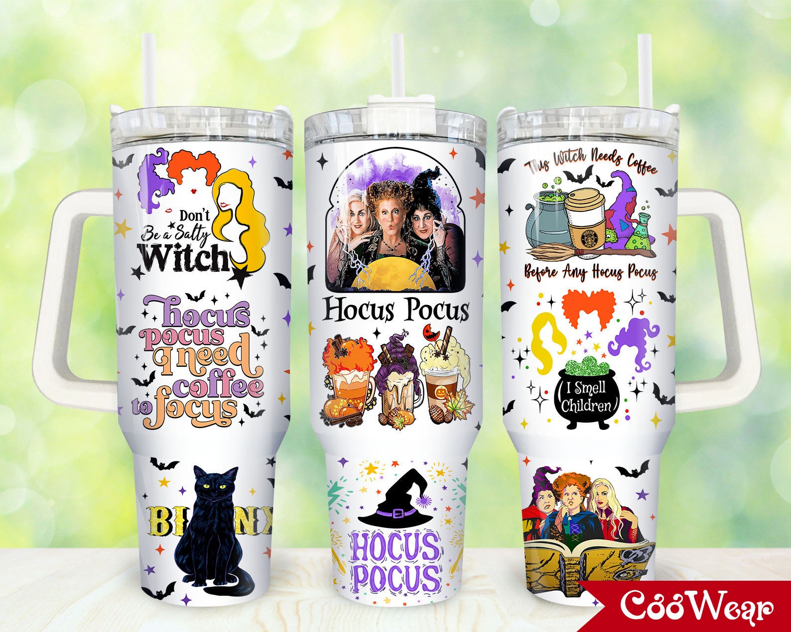 Hocus Pocus Movies Custom Stanley Cup 40 oz 30 oz Tumbler With HandleTVC2301859