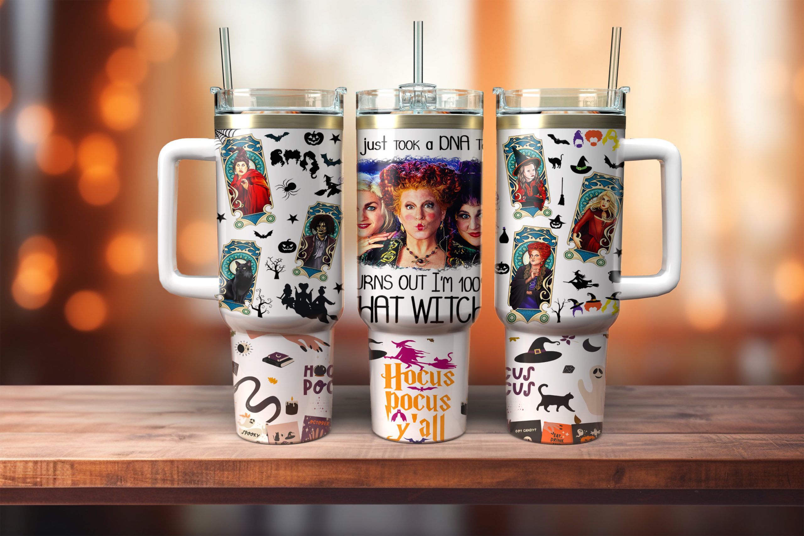 Hocus Pocus Movies Custom Stanley Cup 40 oz 30 oz Tumbler With HandleTVC2301881