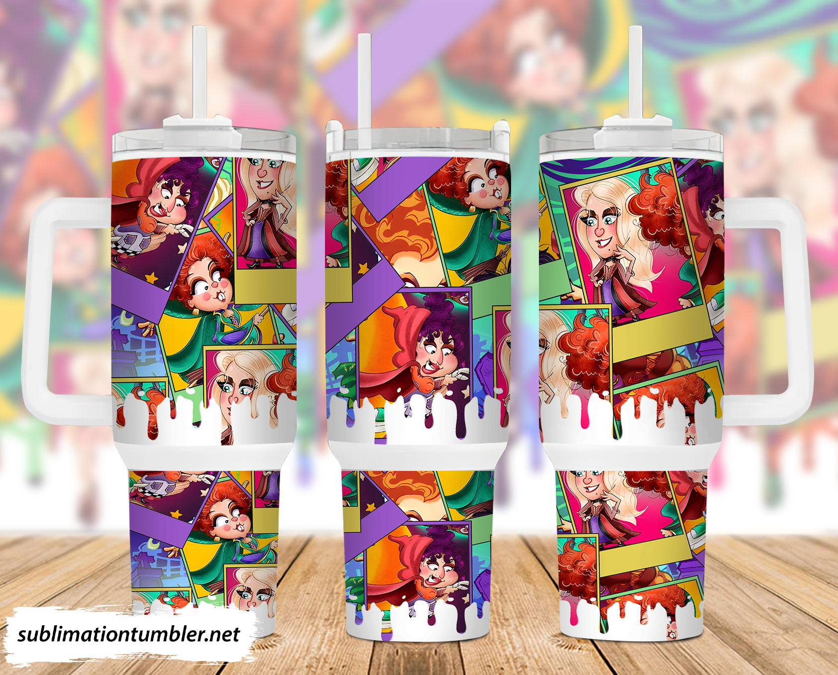 Hocus Pocus Movies Custom Stanley Cup 40 oz 30 oz Tumbler With HandleTVC2301901