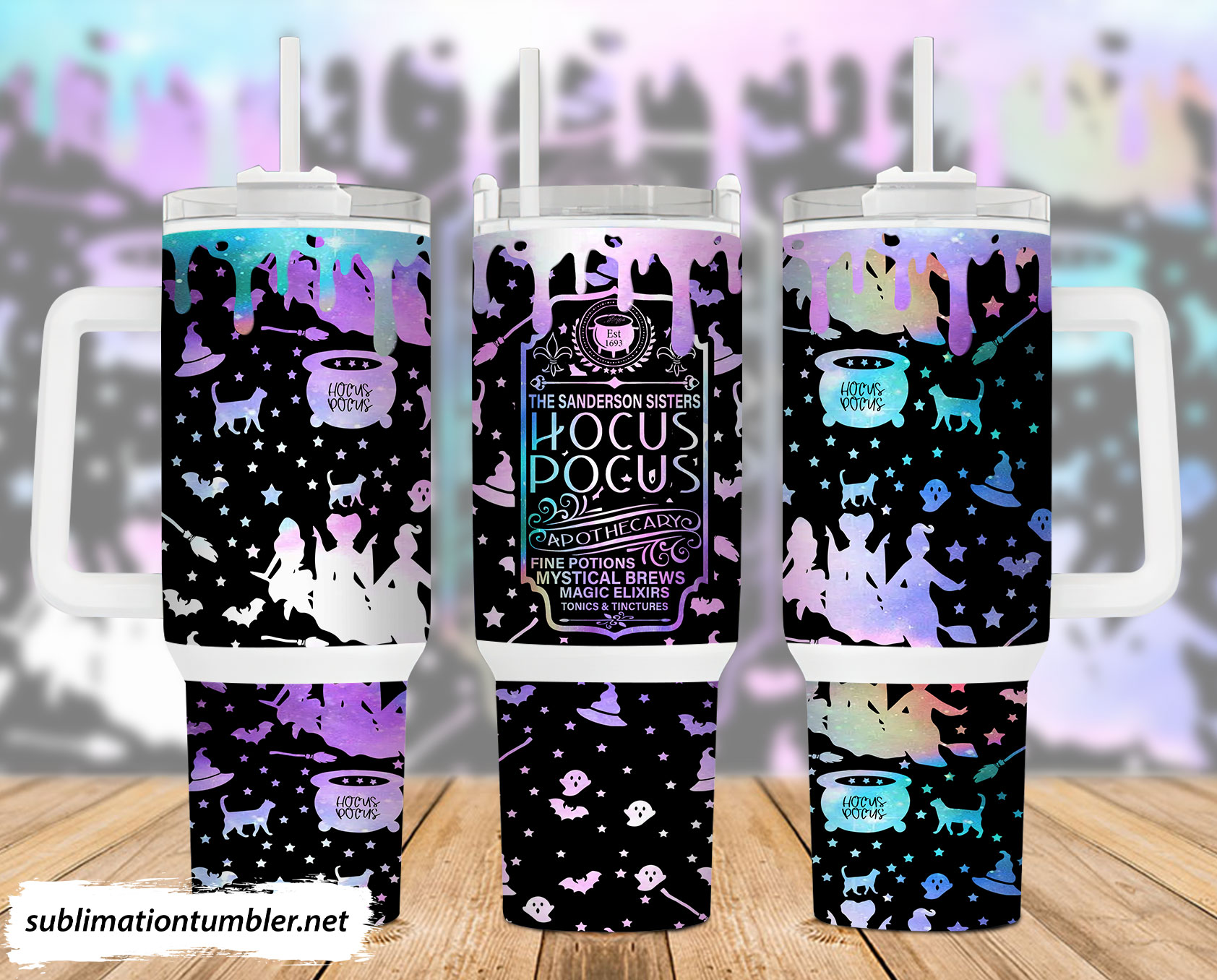 Hocus Pocus Movies Custom Stanley Cup 40 oz 30 oz Tumbler With HandleTVC2301902