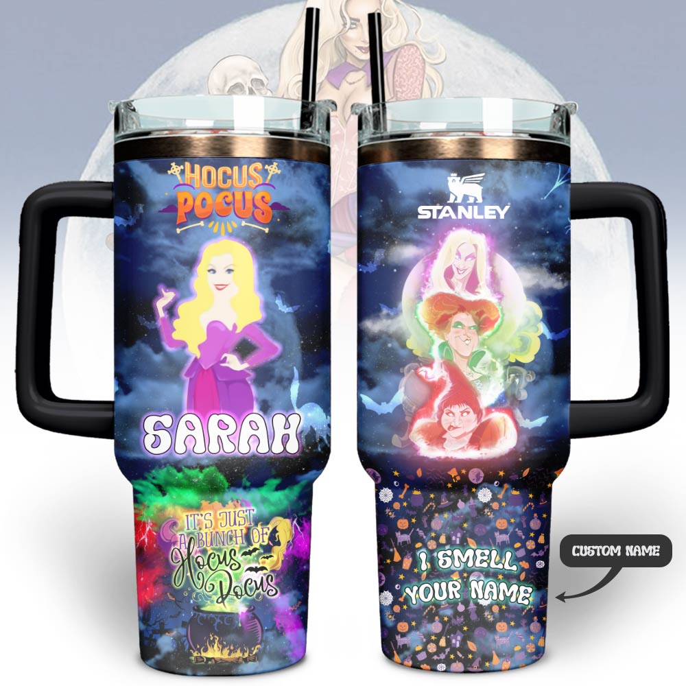 Hocus Pocus x Halloween Custom Stanley Cup 40 oz 30 oz Tumbler With HandleTVC2301126