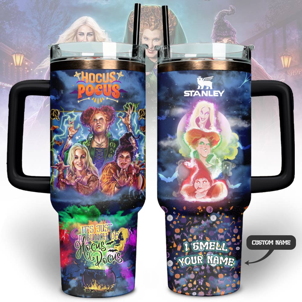 Hocus Pocus x Halloween Custom Stanley Cup 40 oz 30 oz Tumbler With HandleTVC2301126
