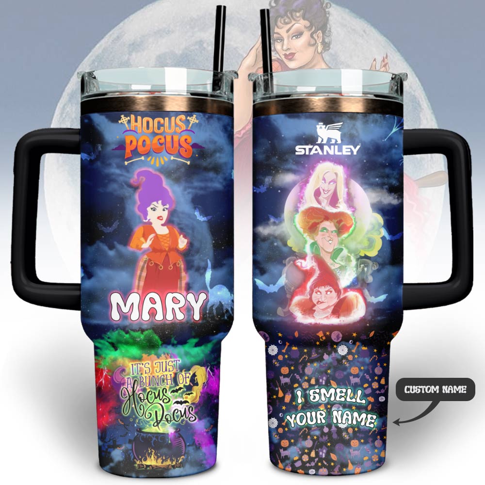 Hocus Pocus x Halloween Custom Stanley Cup 40 oz 30 oz Tumbler With HandleTVC2301126