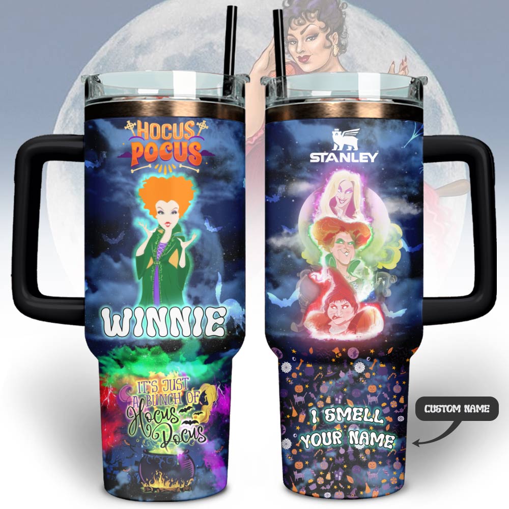 Hocus Pocus x Halloween Custom Stanley Cup 40 oz 30 oz Tumbler With HandleTVC2301126