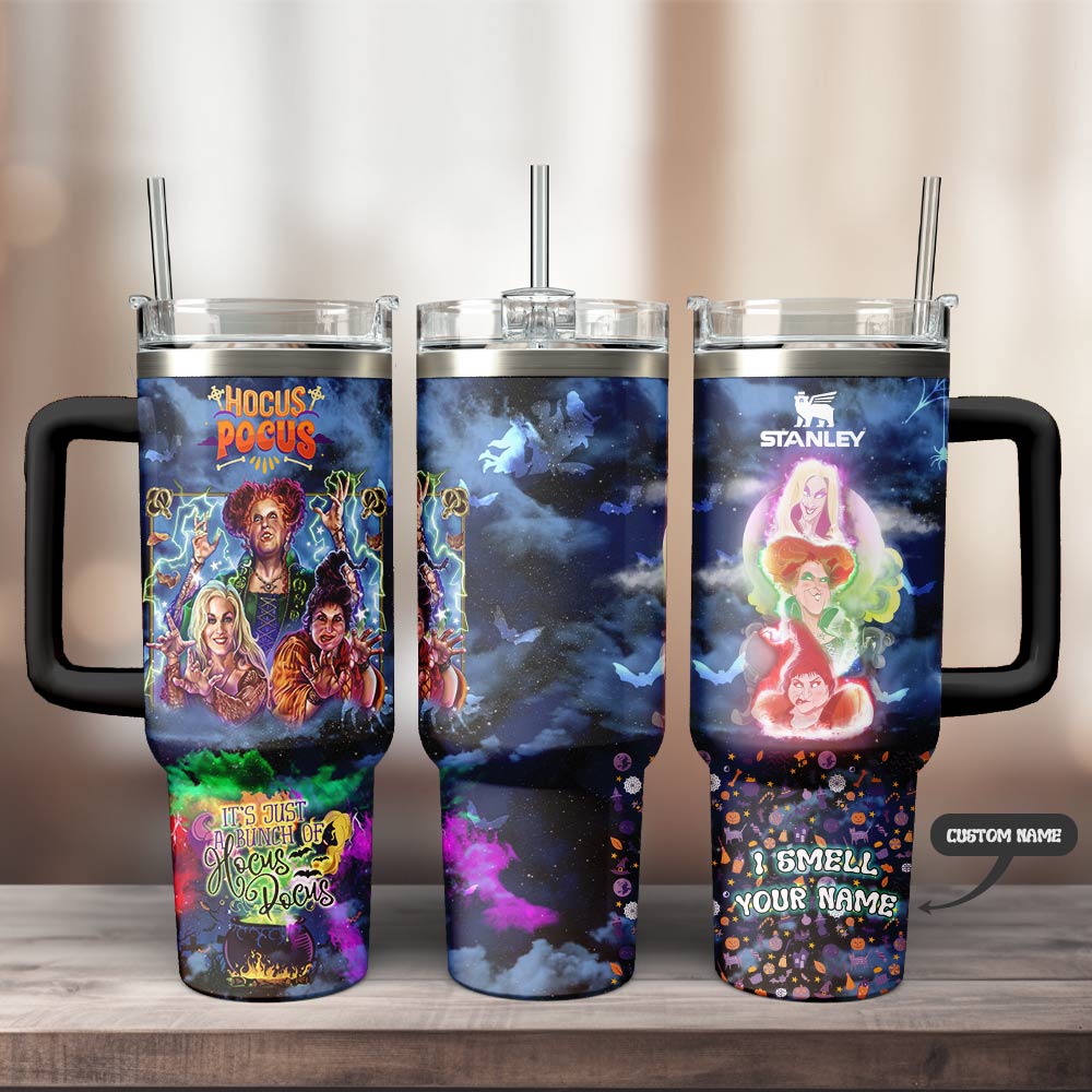 Hocus Pocus x Halloween Custom Stanley Cup 40 oz 30 oz Tumbler With HandleTVC2301126 - Image 3