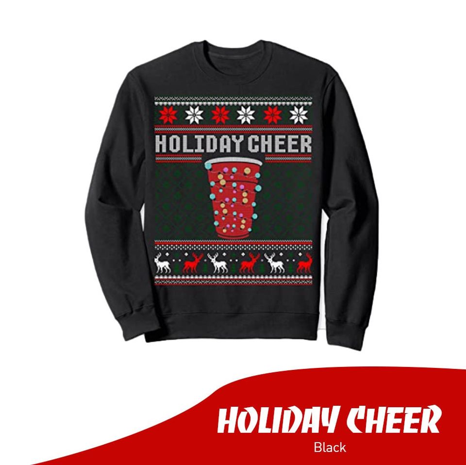 Holiday Cheer Christmas Ugly Sweater