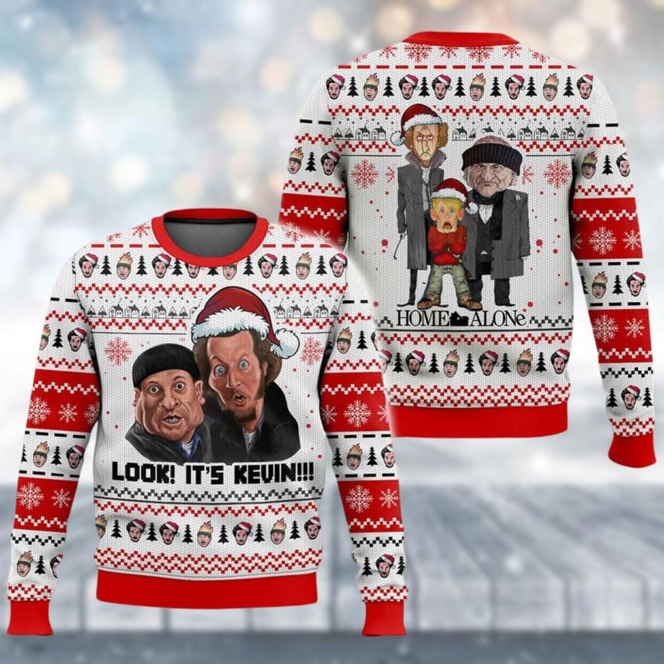 Home alone Look! Its Kevin!!! Christmas Ugly Sweater