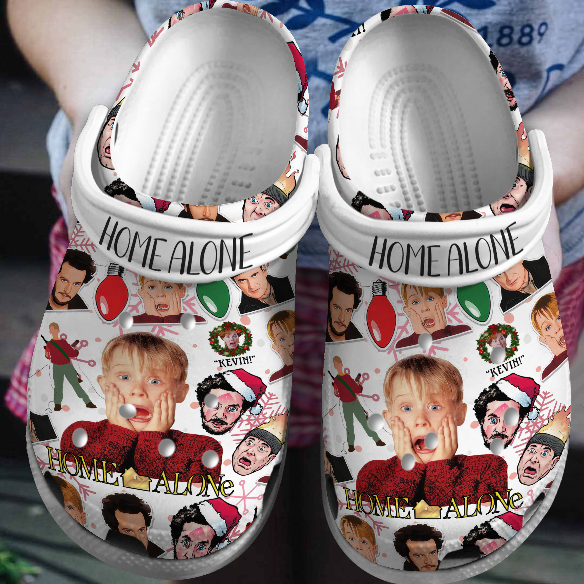 Home Alone Movie Crocs Crocband Clogs Shoes Comfortable For Men Women and Kids