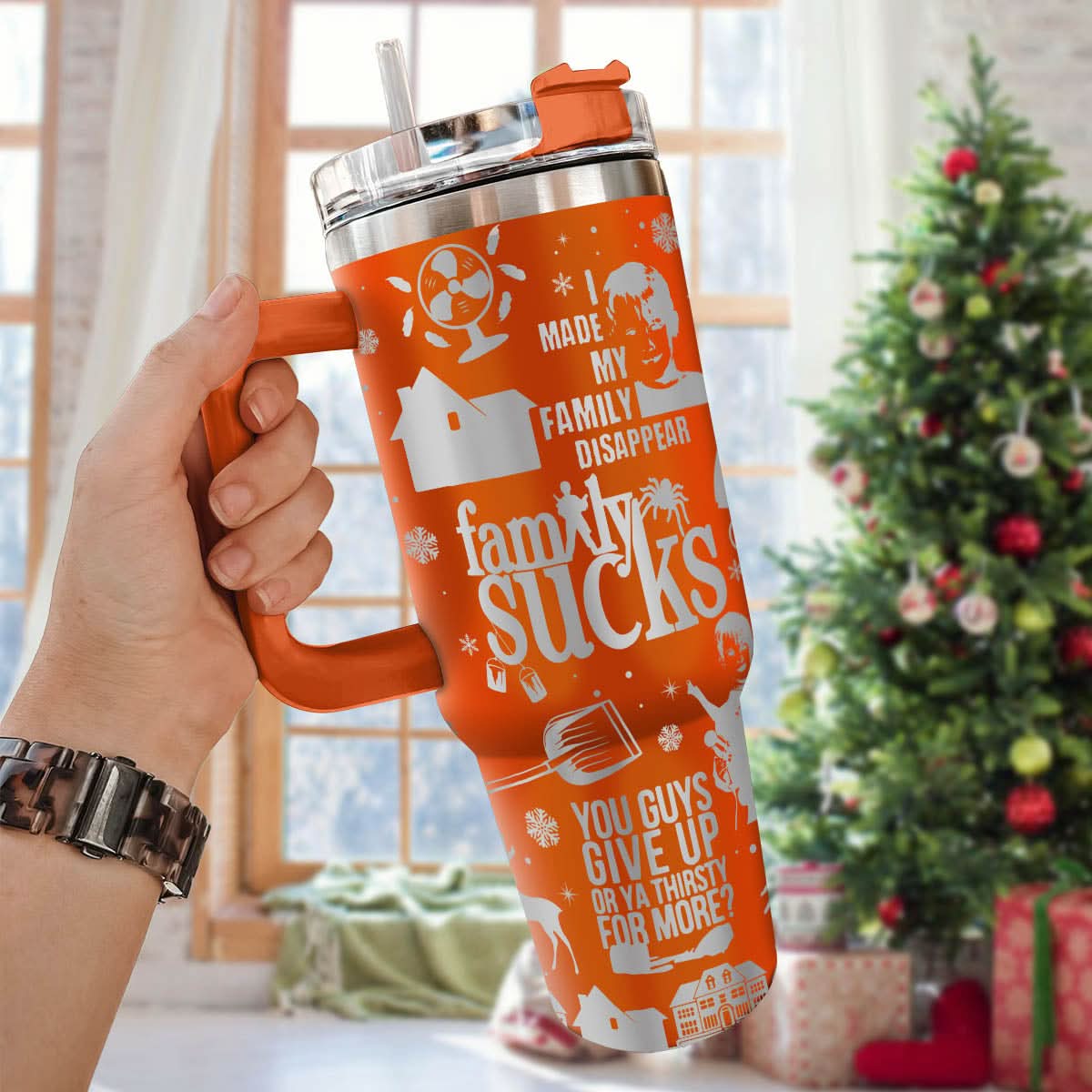 Home Alone Movies Custom Stanley Cup 40 oz 30 oz Tumbler With HandleTVC2301435