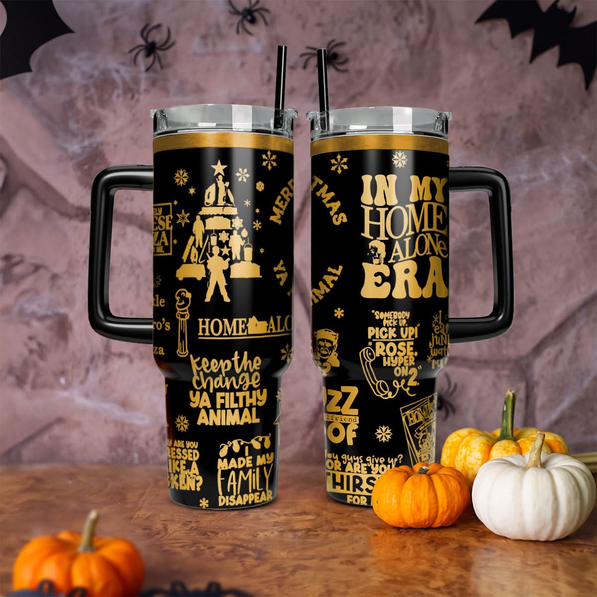 Home Alone Movies Custom Stanley Cup 40 oz 30 oz Tumbler With HandleTVC2301440