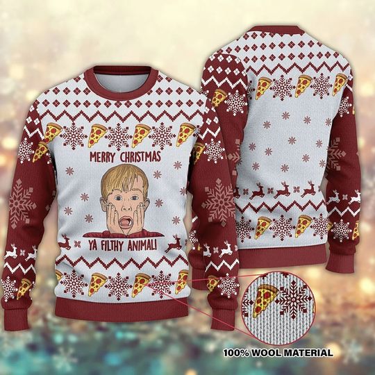 Home Alone Ugly Christmas Sweater - Image 6
