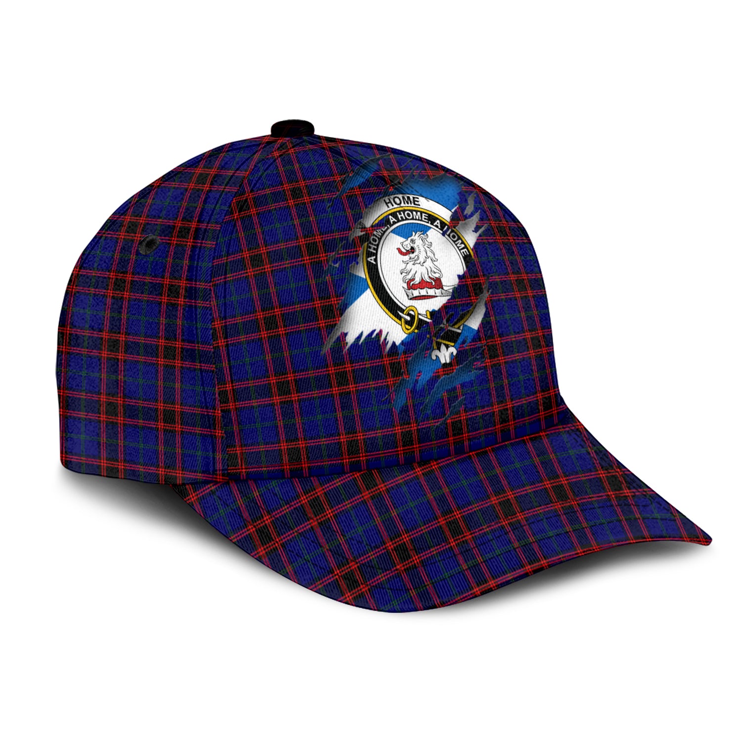 Home Modern Tartan Plaid Cap, Family Crest In Me Style Tartan Baseball Cap TS23 Trucker Hats Custom Hats Gifts For Men & Women
