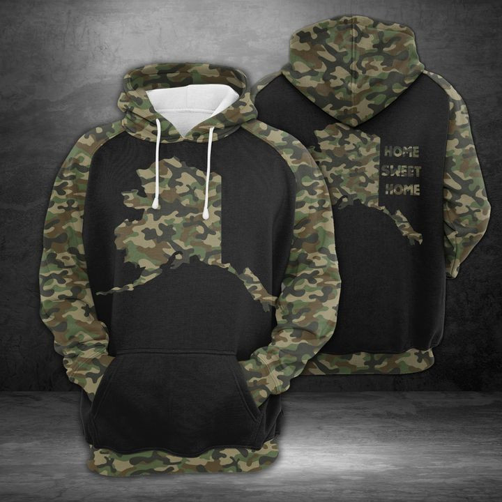 Home Sweet Home Alaska 3D All Over Print Hoodie, Zip Hoodie