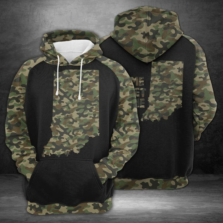Home Sweet Home Indiana 3D All Over Print Hoodie, Zip Hoodie