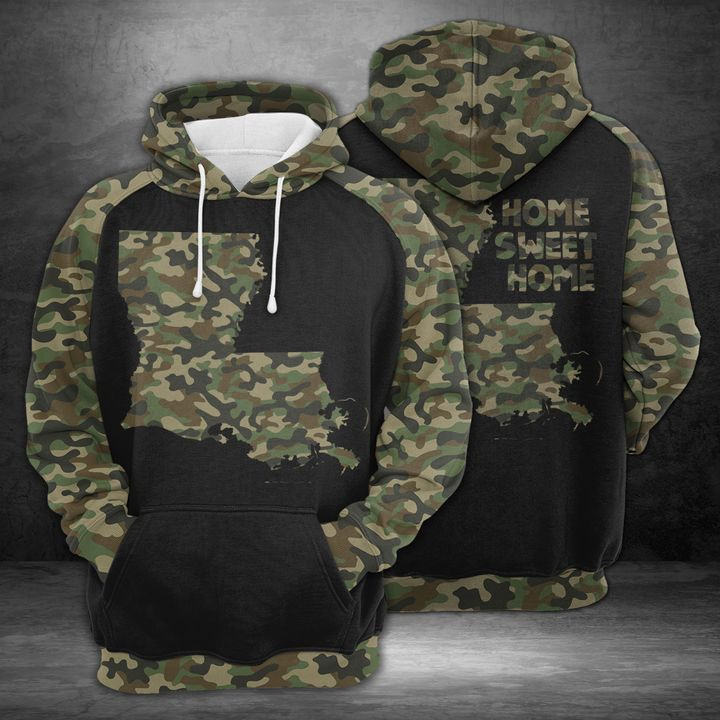 Home Sweet Home Louisiana 3D All Over Print Hoodie, Zip Hoodie