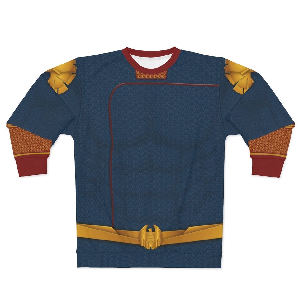 Homelander  3D Sweatshirt - The Boys Halloween Cosplay Running Costume