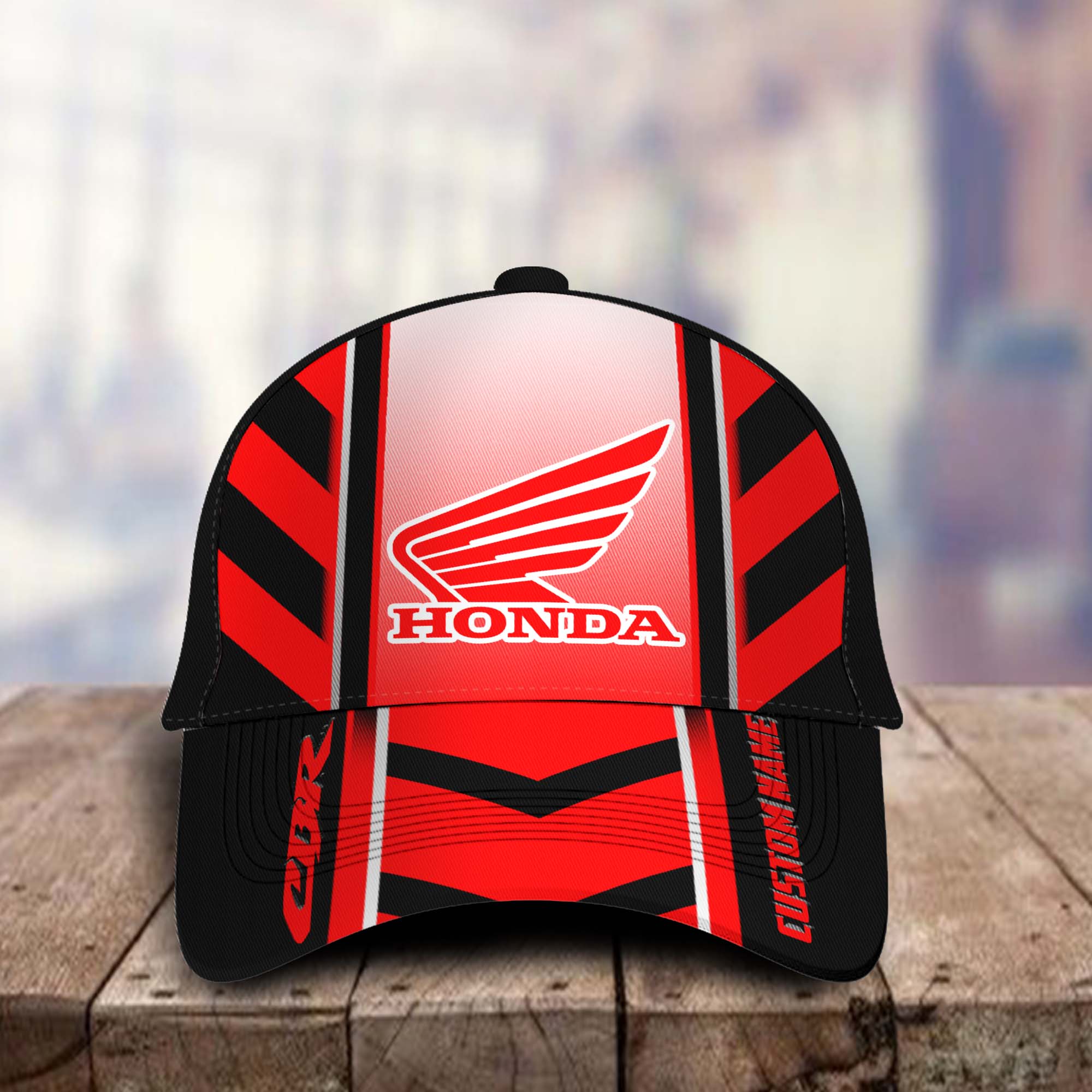 Honda CBR 3D Classic Cap Custom Name Trucker Hats Custom Hats Gifts For Men & Women
