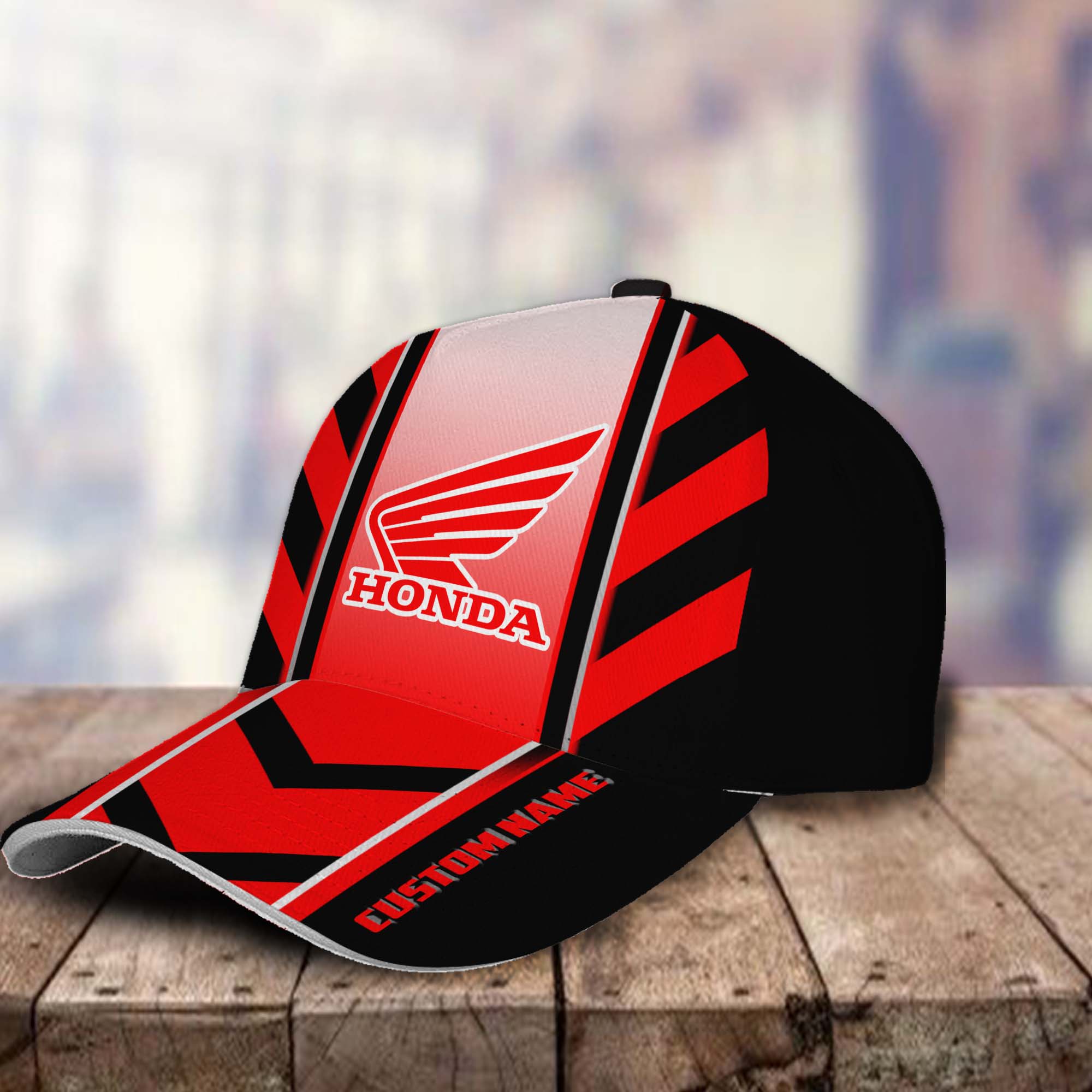 Honda CBR 3D Classic Cap Custom Name Trucker Hats Custom Hats Gifts For Men & Women