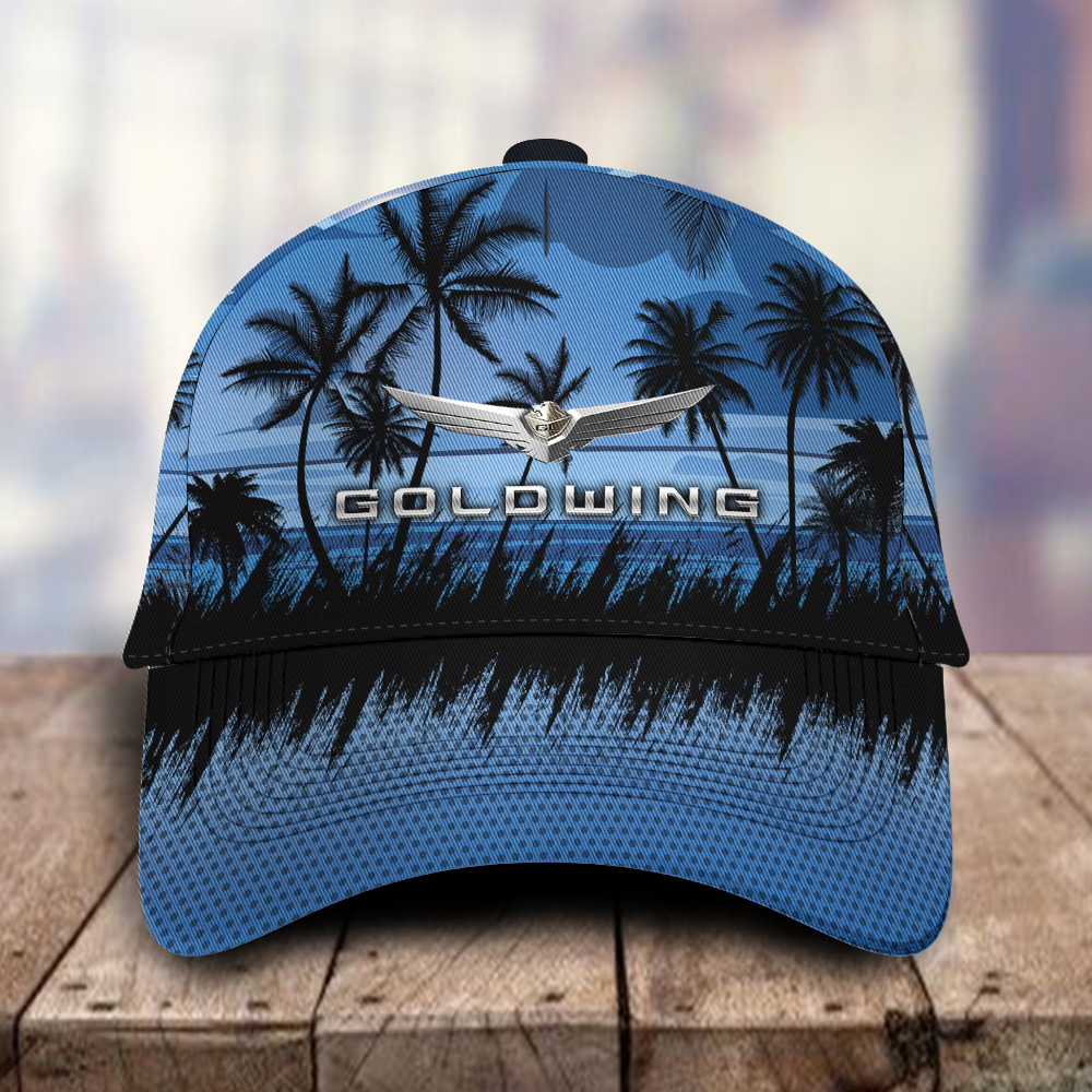 Honda CBR 3D Classic Cap Hawaiian Tropical Car Motor Brand Hats Trucker Hats Custom Hats Gifts For Men & Women