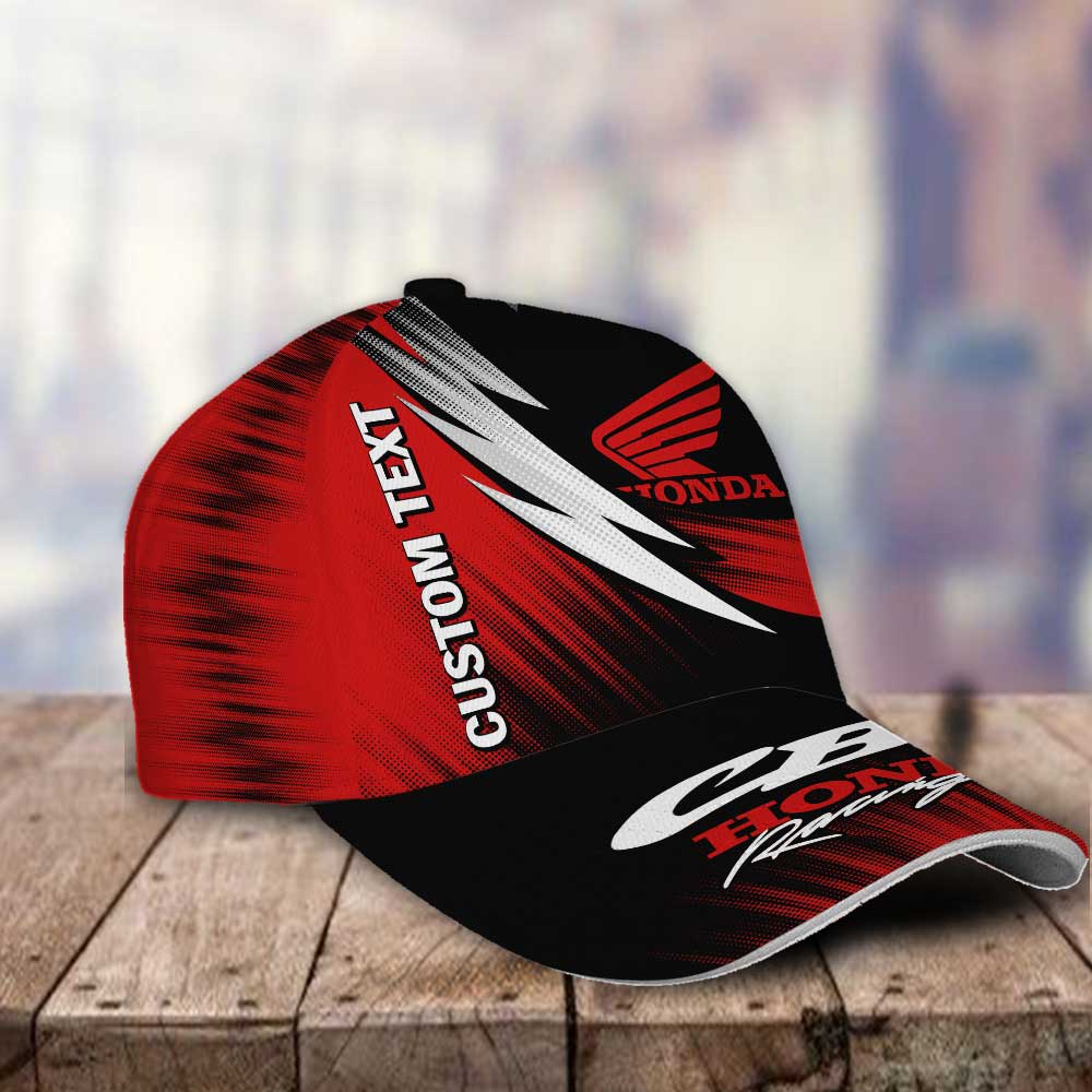 Honda CBR Personalized Name 3D Classic Cap Hat Gift for Men Women Trucker Hats Custom Hats Gifts For Men & Women