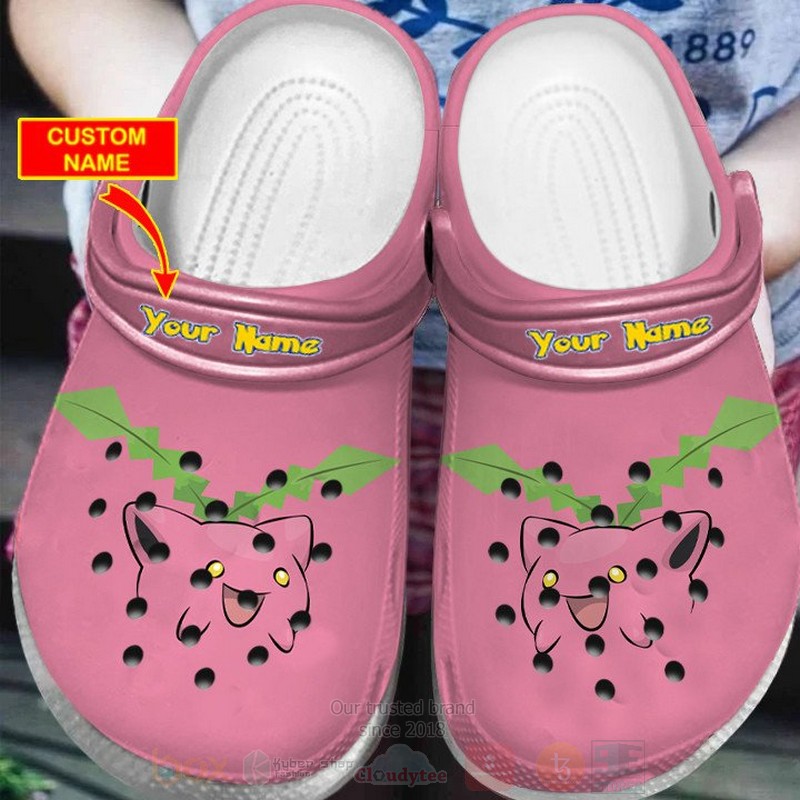 Hoppip Pokemon Anime Crocs Crocband Clogs Shoes Comfortable For Men Women and Kids