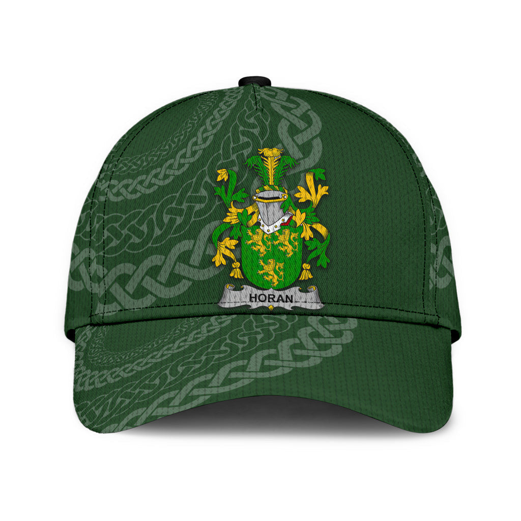 Horan Coat Of Arms - Irish Family Crest St Patrick's Day Hat Classic Cap Trucker Hats Custom Hats Gifts For Men & Women