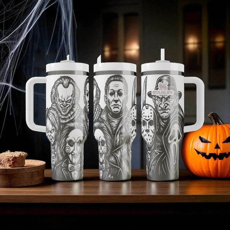 Horror Characters Movies Custom Stanley Cup 40 oz 30 oz Tumbler With HandleTVC2301113