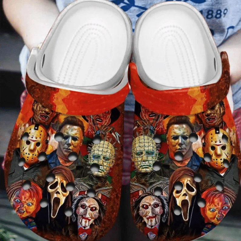 Horror face mask Crocs Clog Shoes