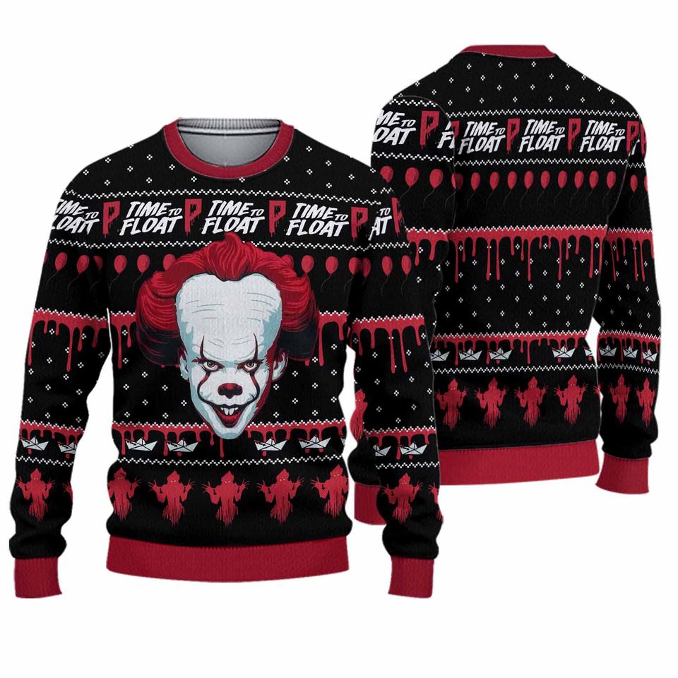 Horror IT Ugly Christmas Sweater