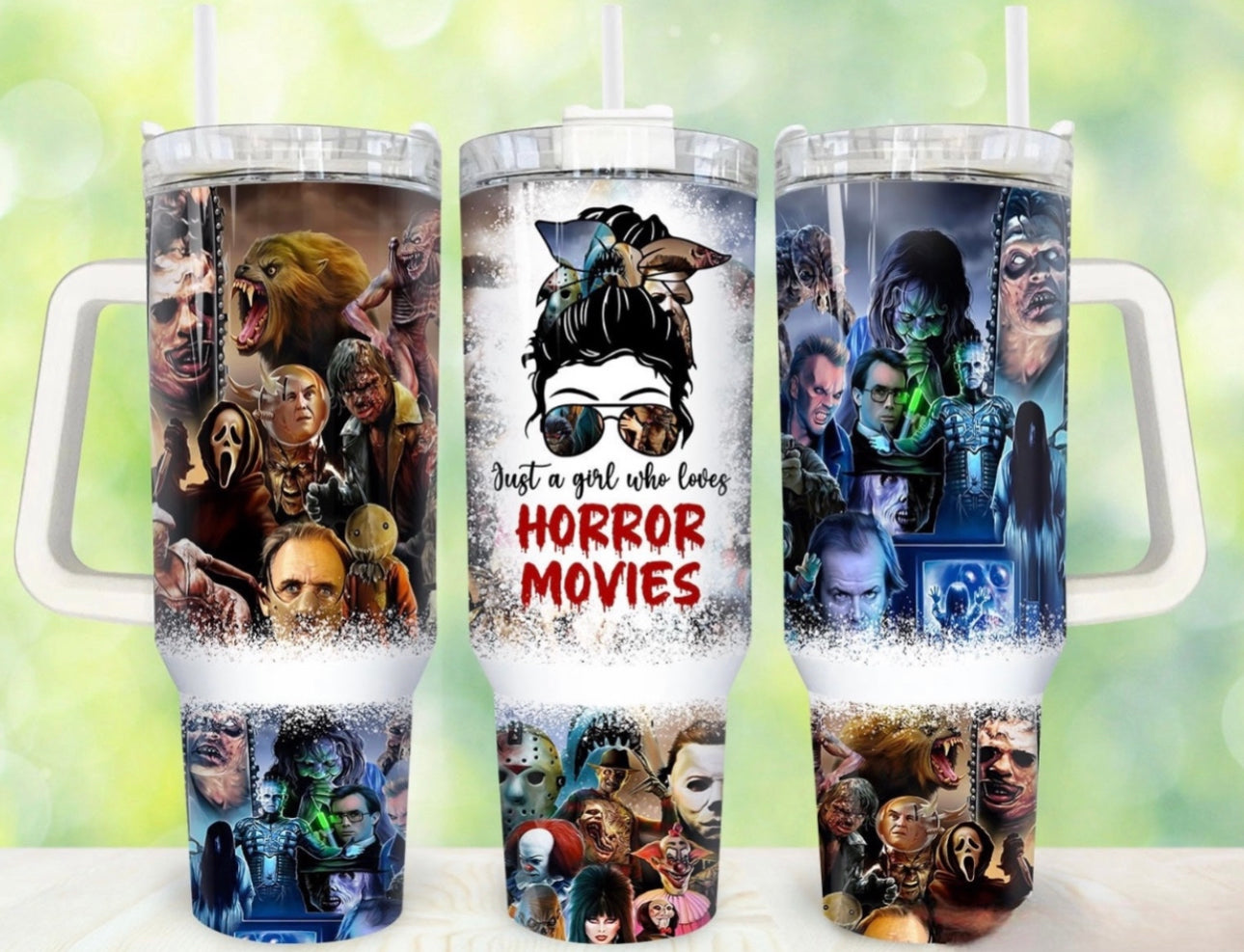 Horror Mom Custom Stanley Cup 40 oz 30 oz Tumbler With HandleTVC2301752