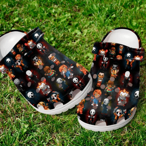 Horror Movie Characters Crocs Clog Shoes