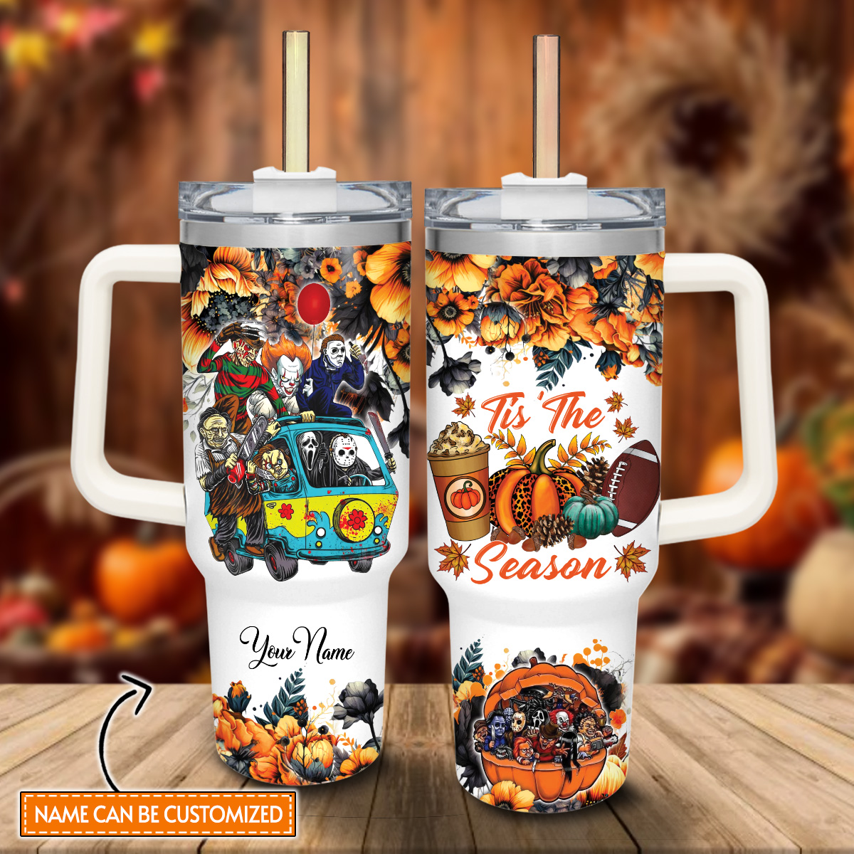 Horror Movie Characters Movie Custom Stanley Cup 40 oz 30 oz Tumbler With HandleTVC2301815