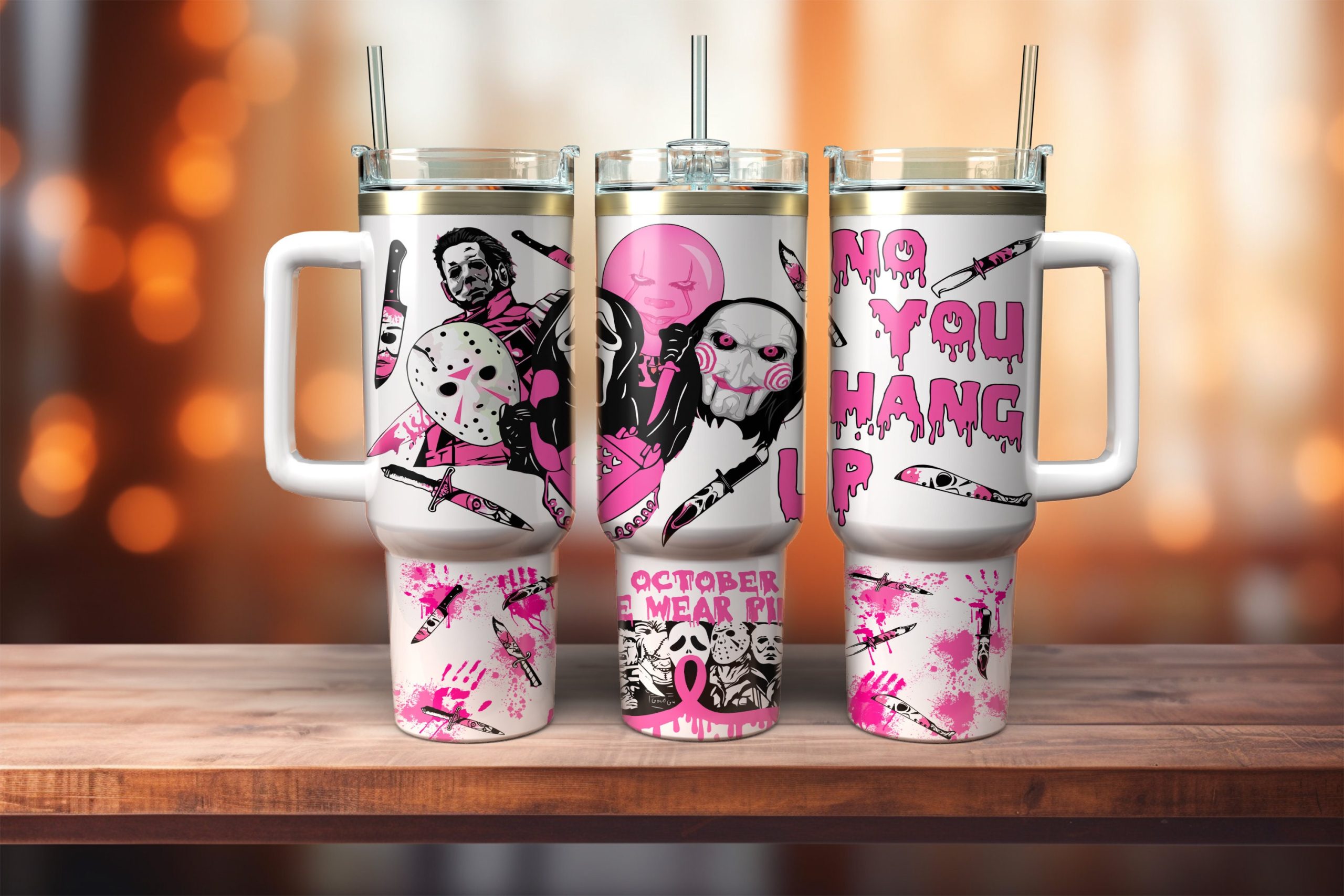 Horror Movie Characters Movies Custom Stanley Cup 40 oz 30 oz Tumbler With HandleTVC2301878