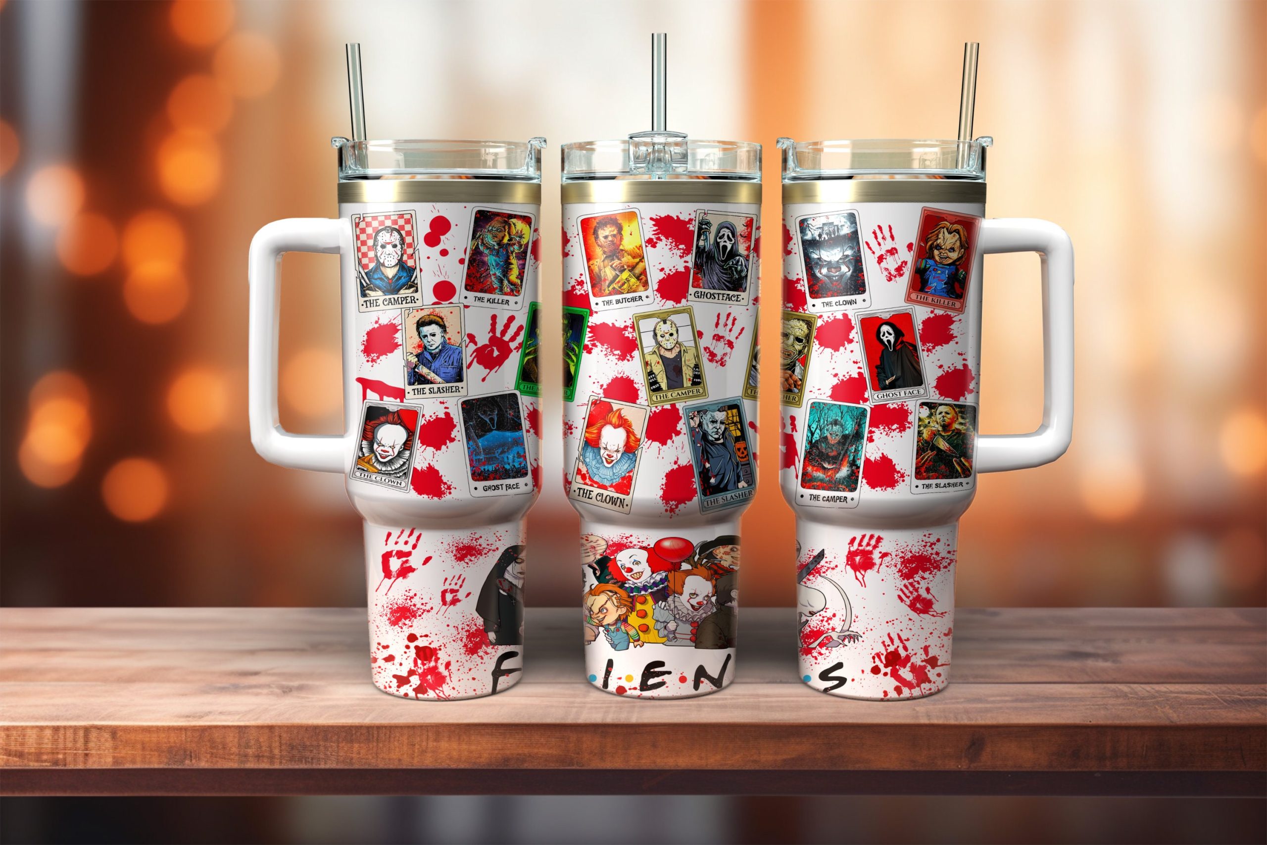 Horror Movie Characters Movies Custom Stanley Cup 40 oz 30 oz Tumbler With HandleTVC2301886