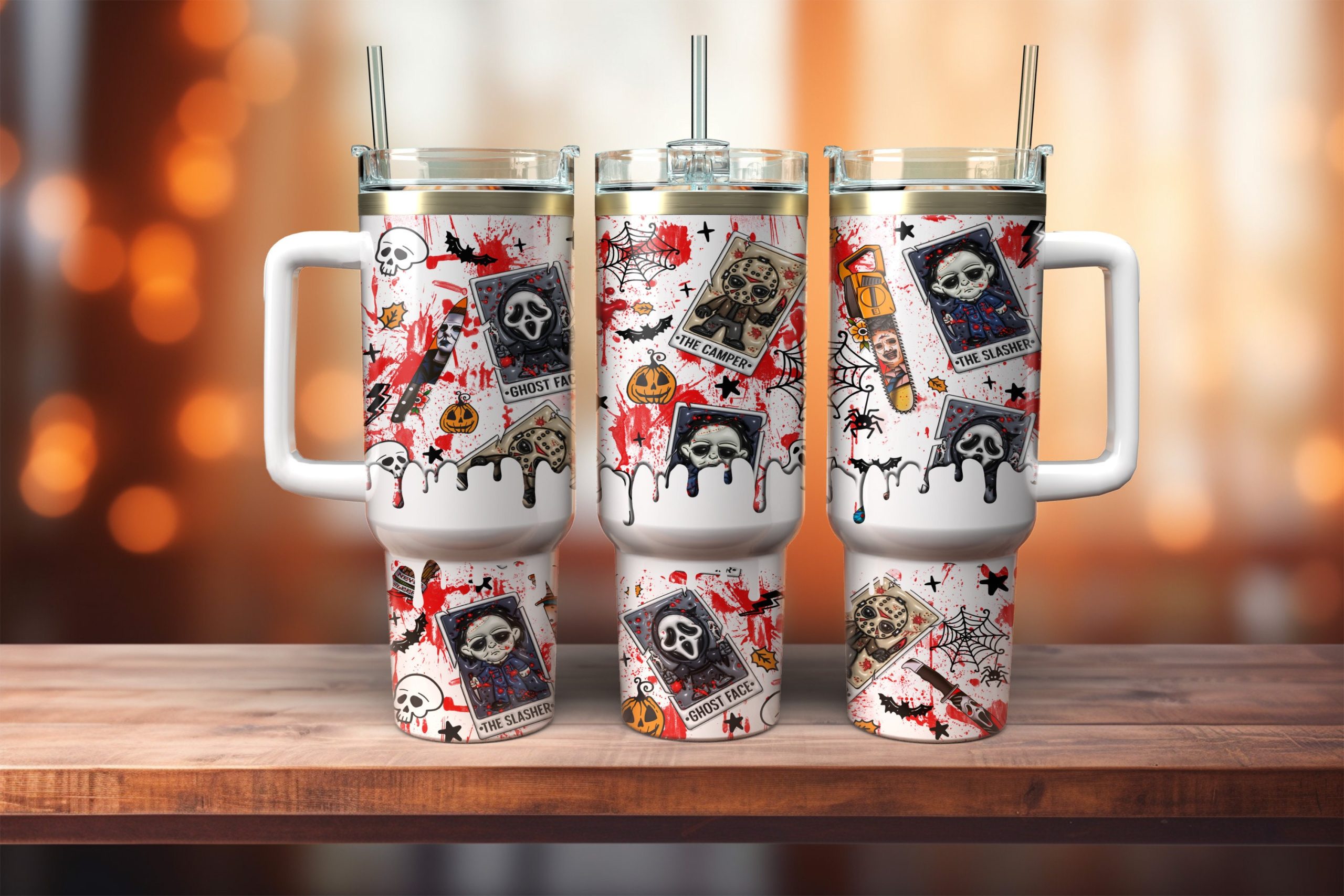 Horror Movie Characters Movies Custom Stanley Cup 40 oz 30 oz Tumbler With HandleTVC2301886