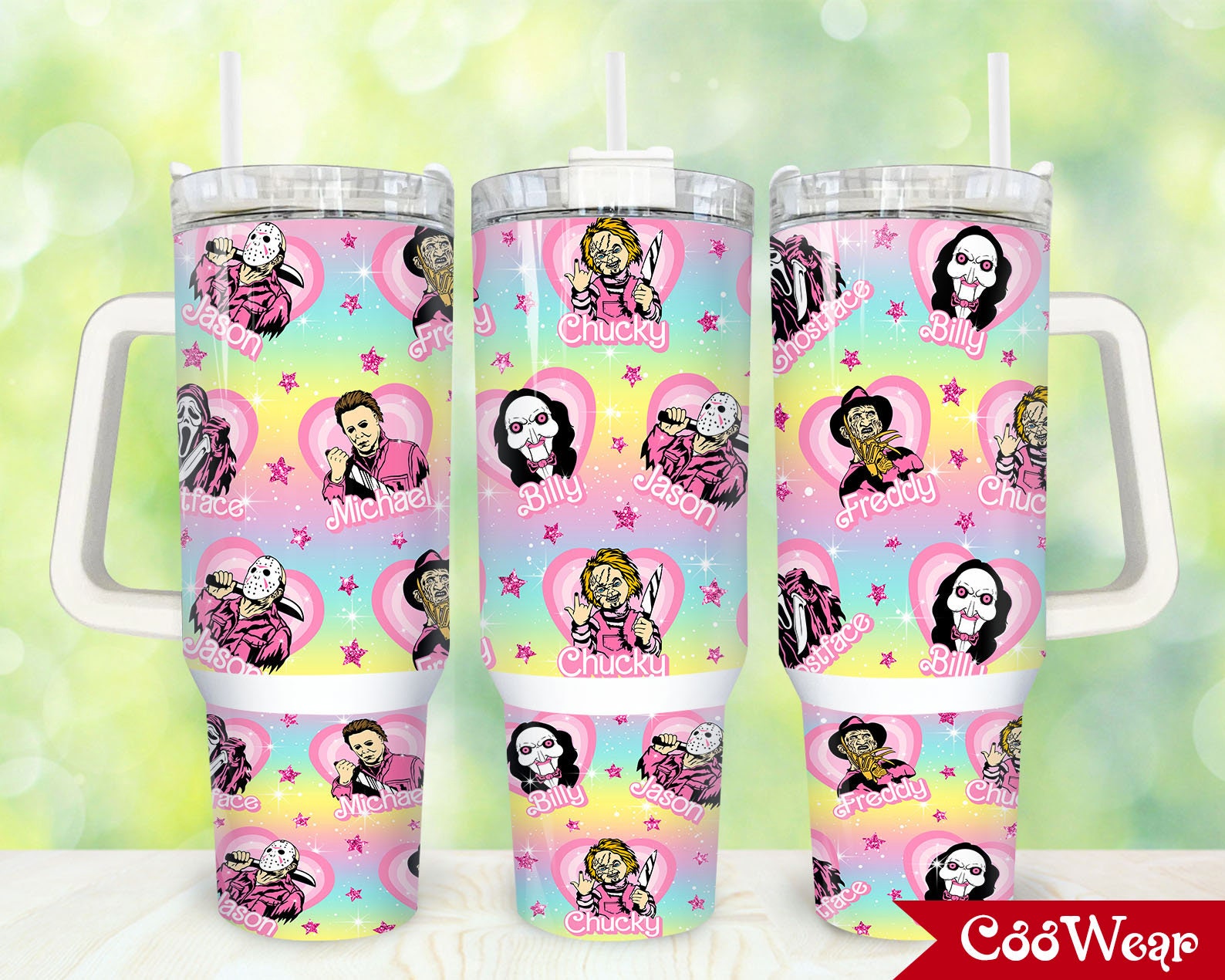 Horror Movies Characters Movies Custom Stanley Cup 40 oz 30 oz Tumbler With HandleTVC2301859